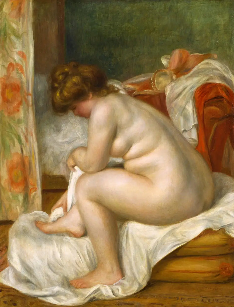 Mulher após o banho - Pierre-Auguste Renoir