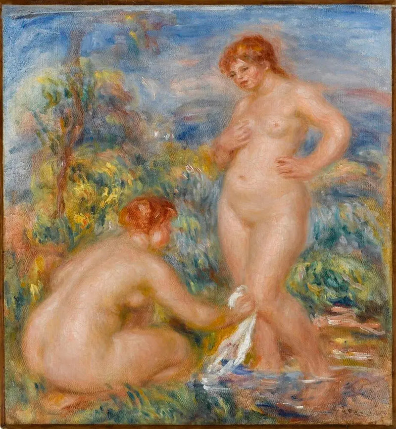 Duas banhistas - Pierre-Auguste Renoir
