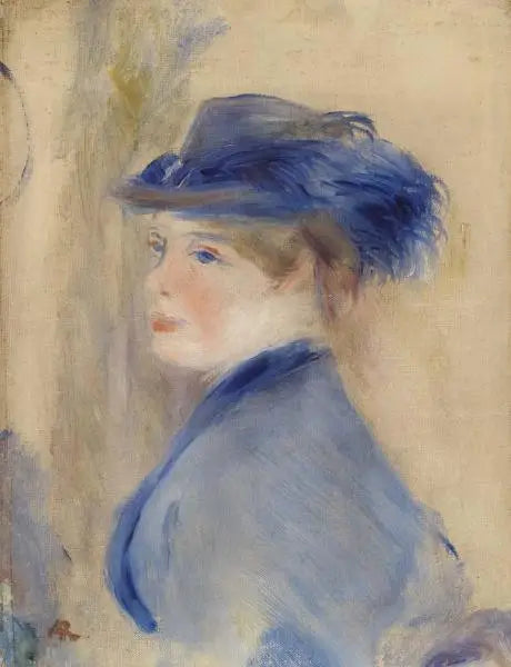 Reproduction du tableau « Buste de femme - Pierre-Auguste Renoir » par Alpha Reproduction en peinture à l’huile