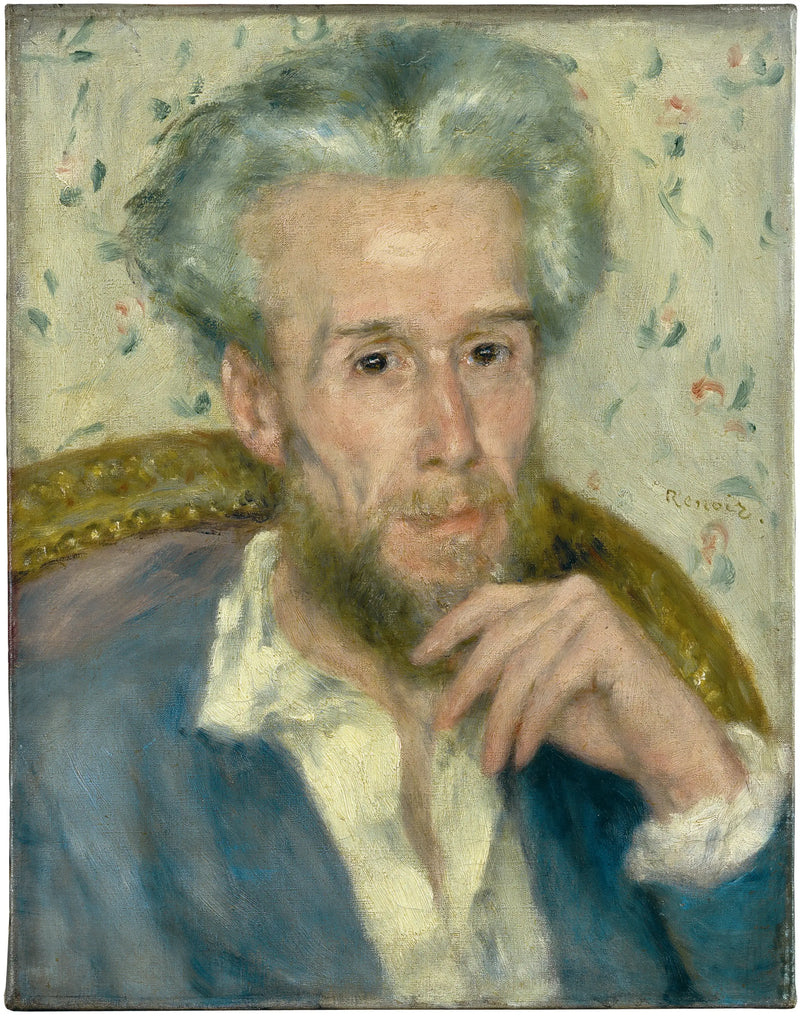 Retrato de Victor Chocquet - Pierre-Auguste Renoir