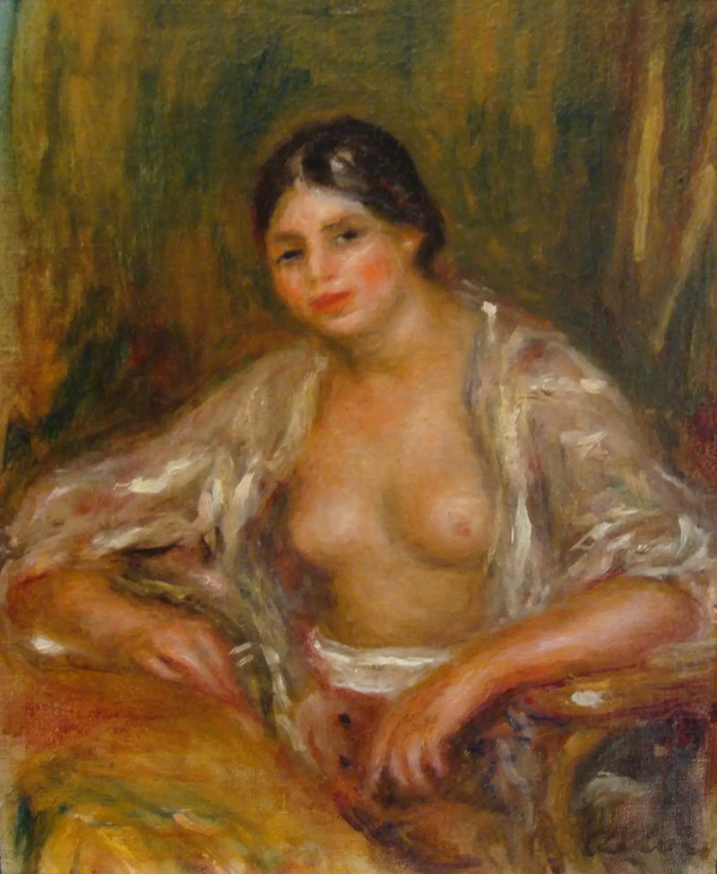 Gabrielle em traje oriental - Pierre-Auguste Renoir