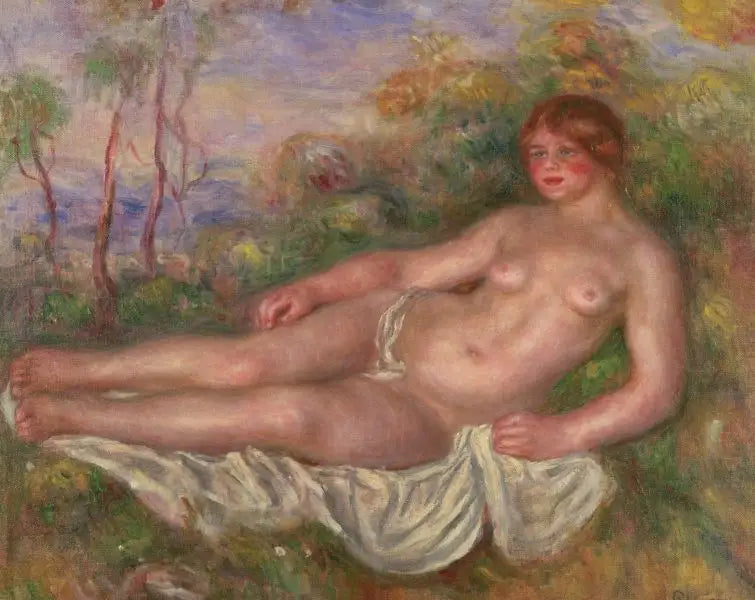 Banheira deitada - Pierre-Auguste Renoir