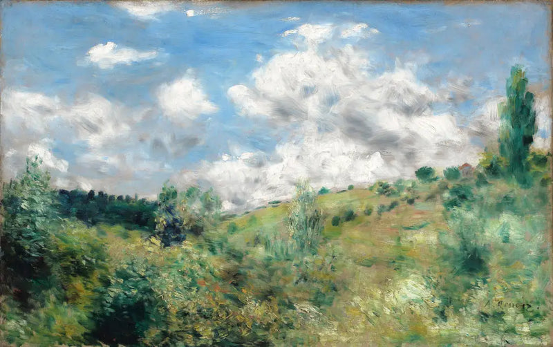 O Rafale de vento - Pierre-Auguste Renoir