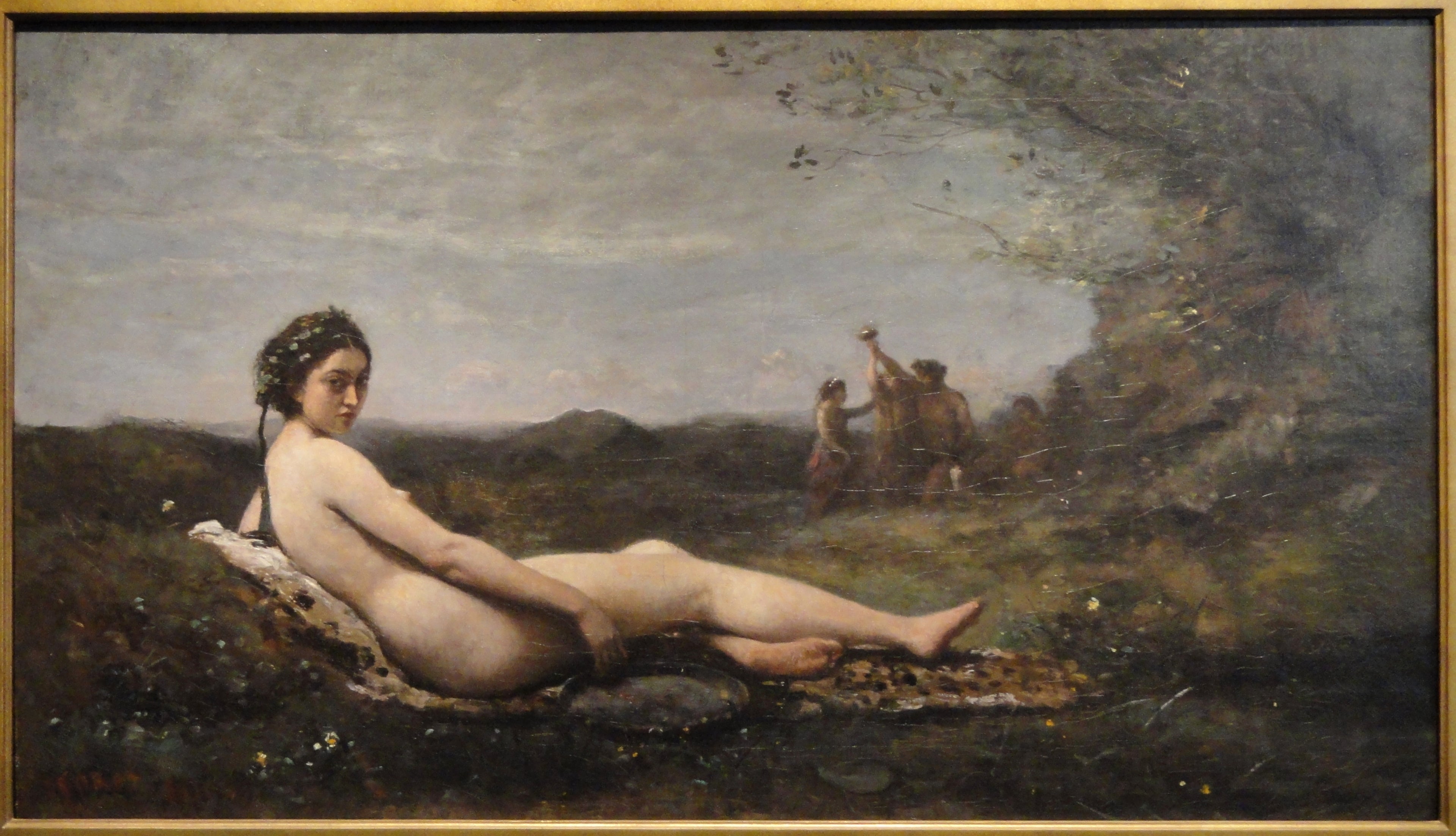 Le Repos - Jean-Baptiste Camille Corot