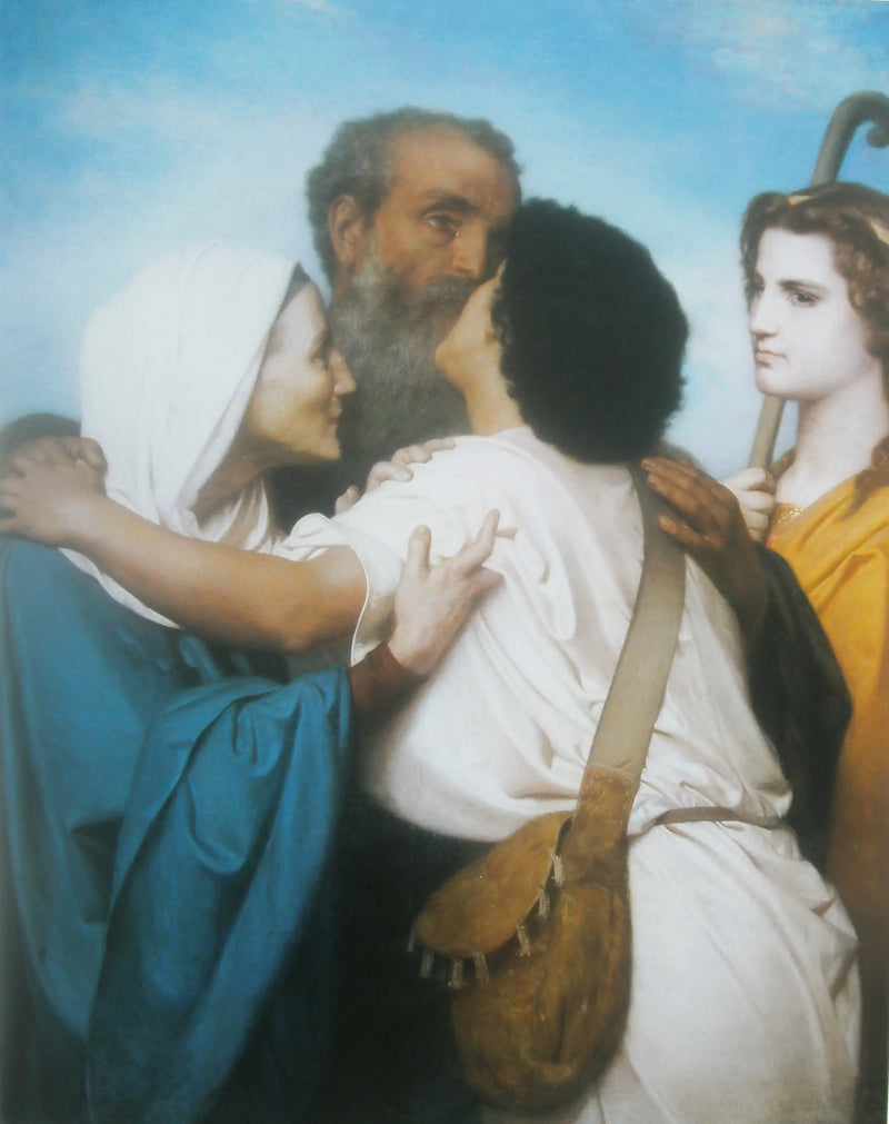 O retorno de Tobias - Bouguereau