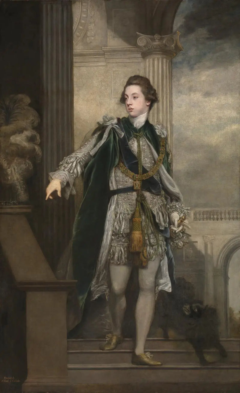 Retrato de Frederick Howard, 5º conde de Carlisle (1748–1825) - Joshua Reynolds