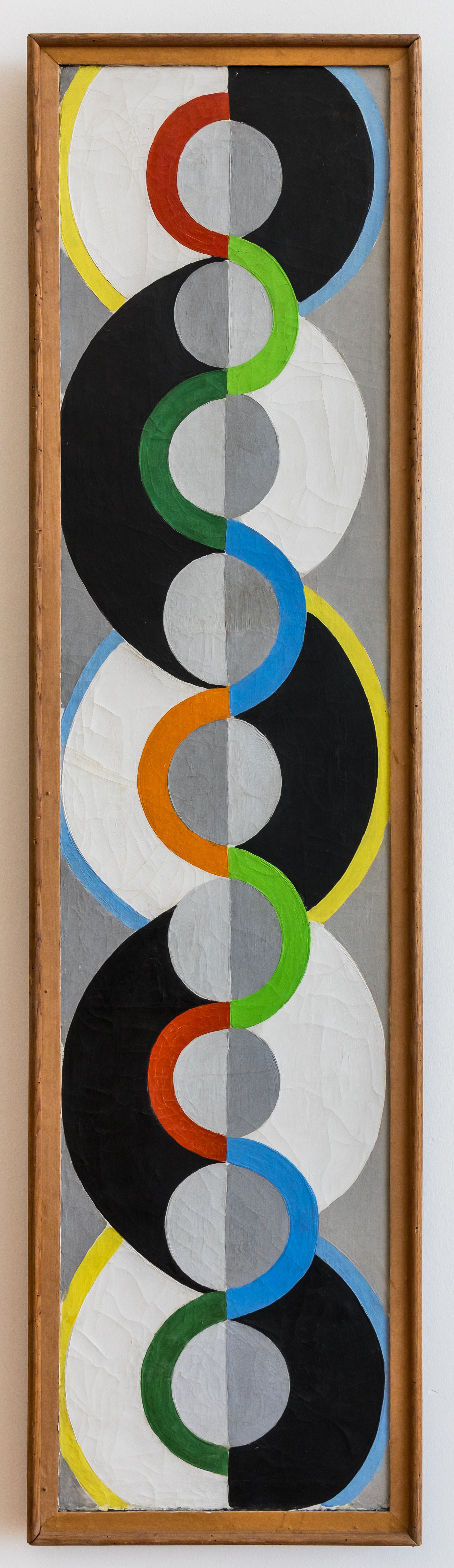 Reproduction du tableau « Rythme sans fin - Robert Delaunay » par Alpha Reproduction en peinture à l’huile