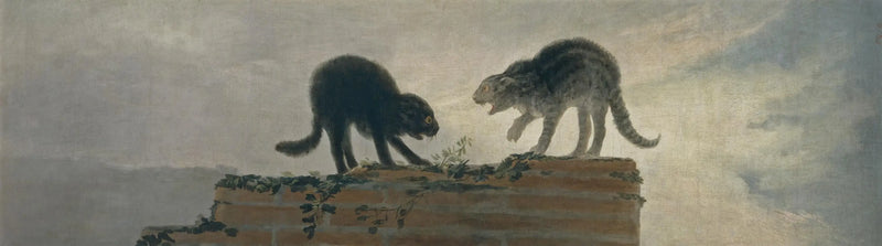 Combate de gatos - Francisco de Goya