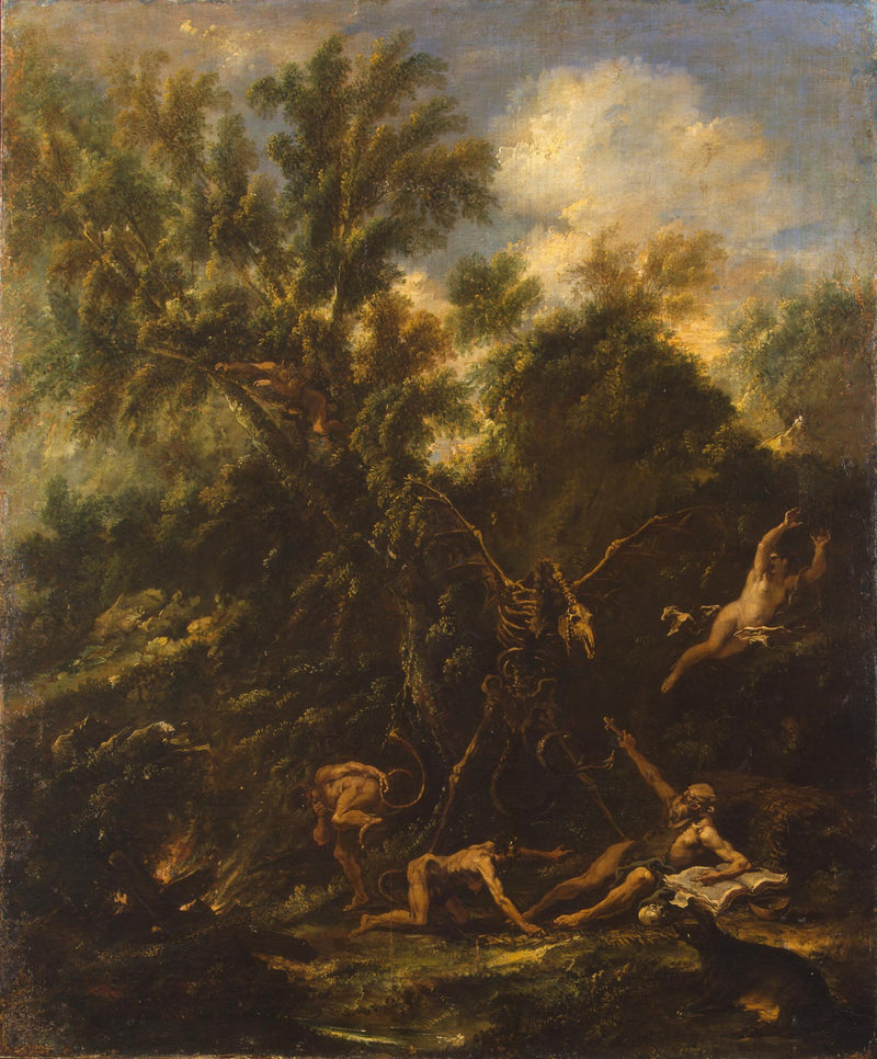 A Tentação de Santo Antônio - Sebastiano Ricci