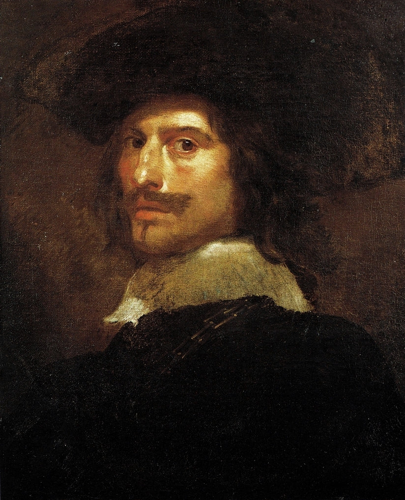 Portrait de Gian Lorenzo Bernini - Giovanni Benedetto Castiglione
