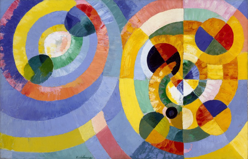 Reproduction du tableau « Formes circulaires - Robert Delaunay » par Alpha Reproduction en peinture à l’huile