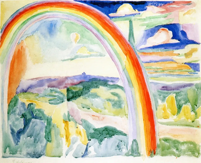 Arco-íris - Robert Delaunay