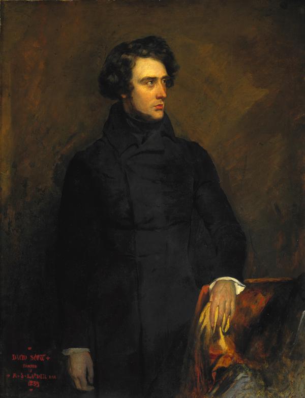 Le Peintre David Scott, Robert Scott Lauder, 1839, peinture à l’huile