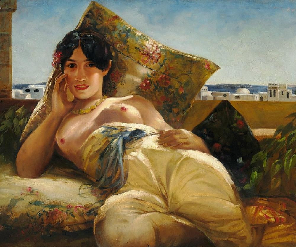 Odalisque - Georges-Antoine Rochegrosse