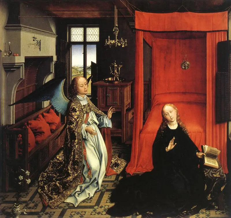 A Anunciação - Rogier van der Weyden