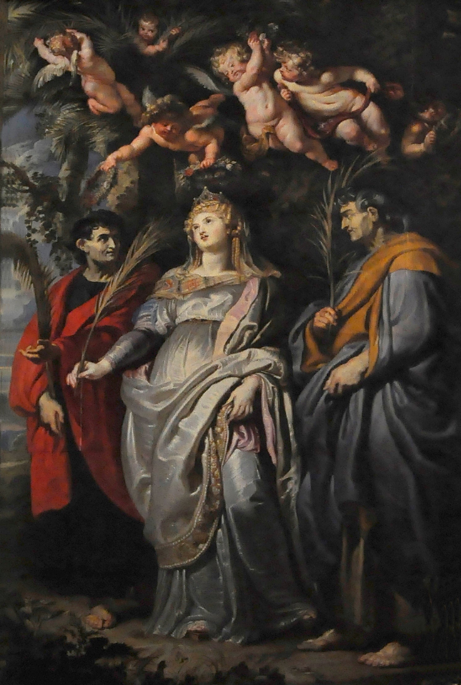 Domitila com Nereu e Aquiles - Peter Paul Rubens