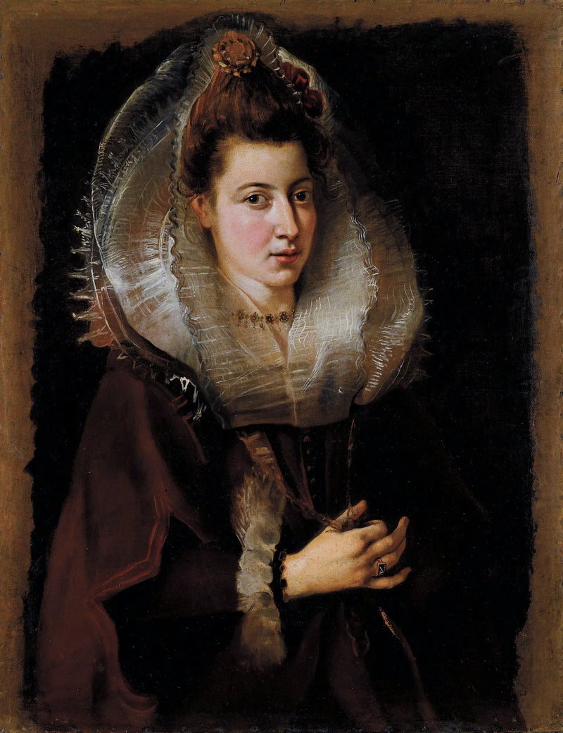 Retrato de uma jovem mulher - Peter Paul Rubens