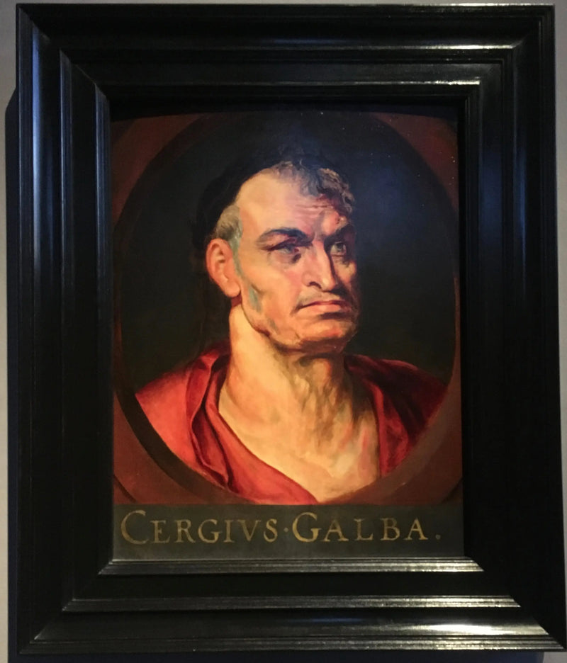 Retrato do imperador Servius Sulpicius Galba - Peter Paul Rubens