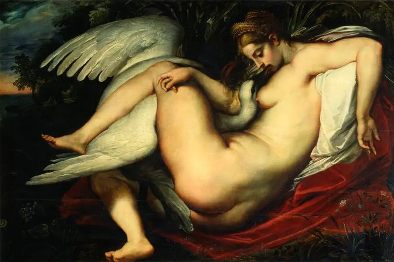 Léda e o Cisne - Peter Paul Rubens