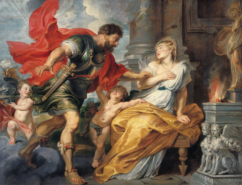 Marte e Réia Silvia - Peter Paul Rubens