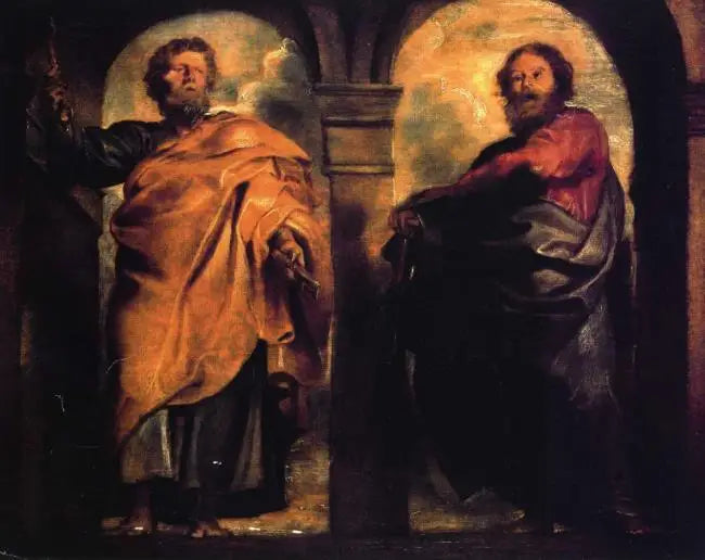 Saint Pierre et Saint Paul - Peter Paul Rubens - Alpha Reproduction
