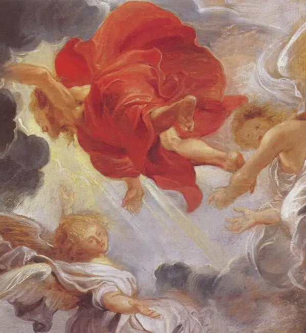A Ascensão de Cristo (Lucas 24, 50-53), 1620 - Peter Paul Rubens