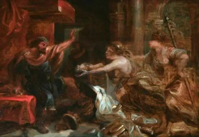 O banquete de Téreu (Ovídio, Metamorfoses, VI, 647-674), após 1636 - Peter Paul Rubens