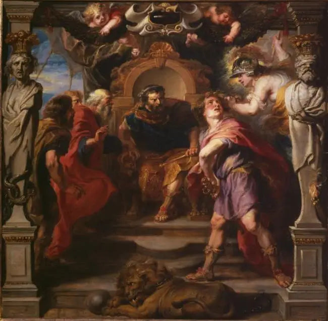 A ira de Aquiles - Peter Paul Rubens