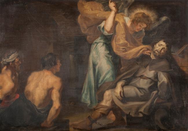 La mort de Saint Roch (retable de Saint Roch) - Peter Paul Rubens