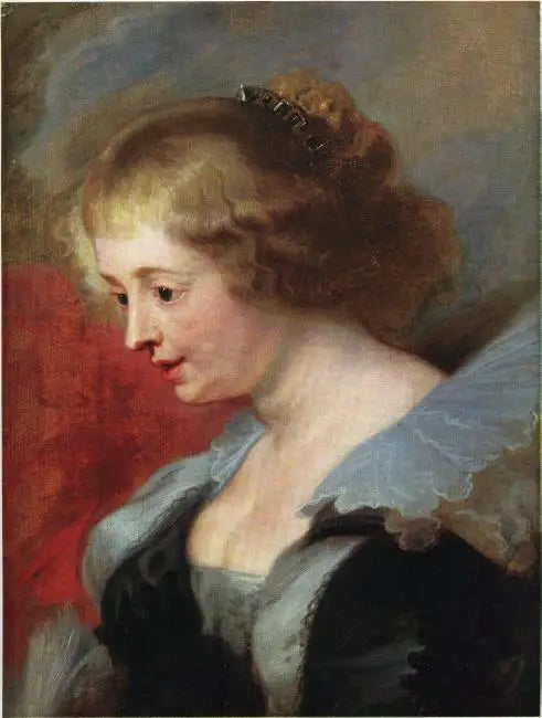 Retrato de Hélène Fourment (1614-1673), após 1630 - Peter Paul Rubens