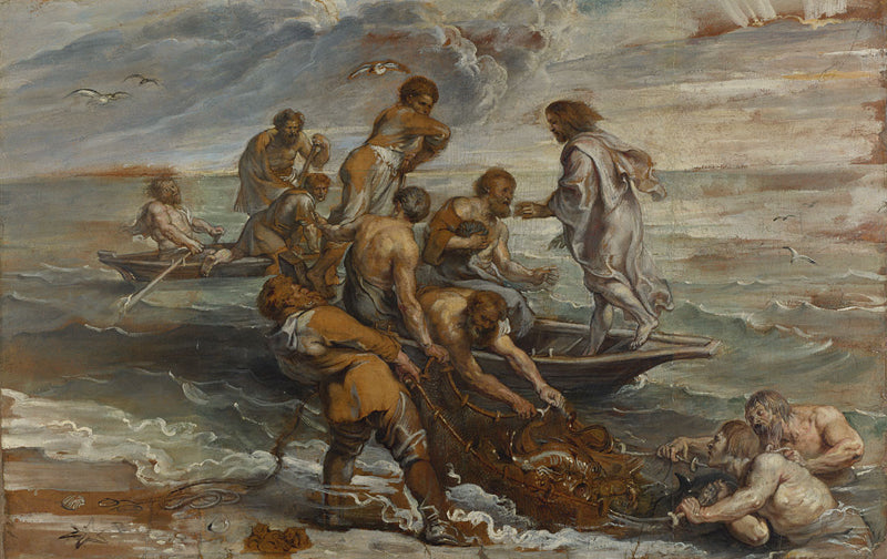 La pêche miraculeuse - Peter Paul Rubens