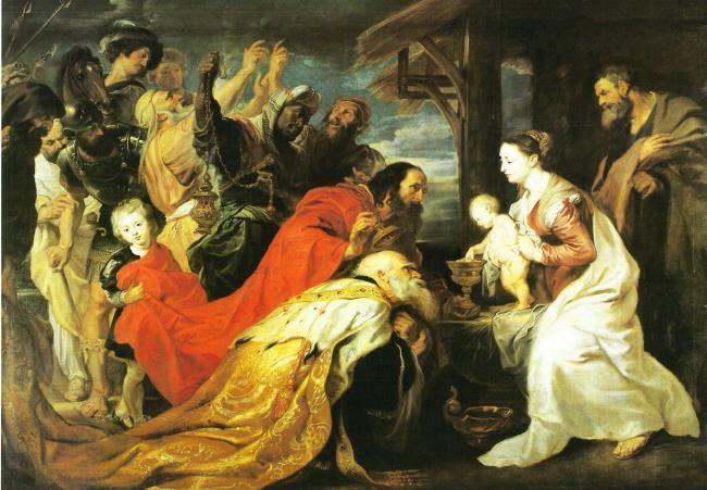 Adoration des Mages - Antoine van Dyck