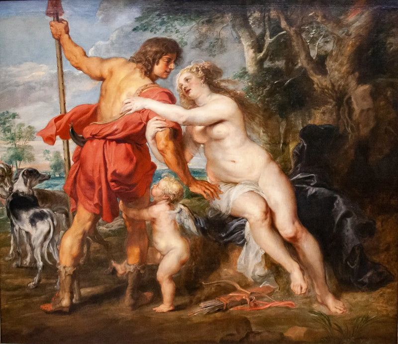 Vênus e Adônis - Peter Paul Rubens