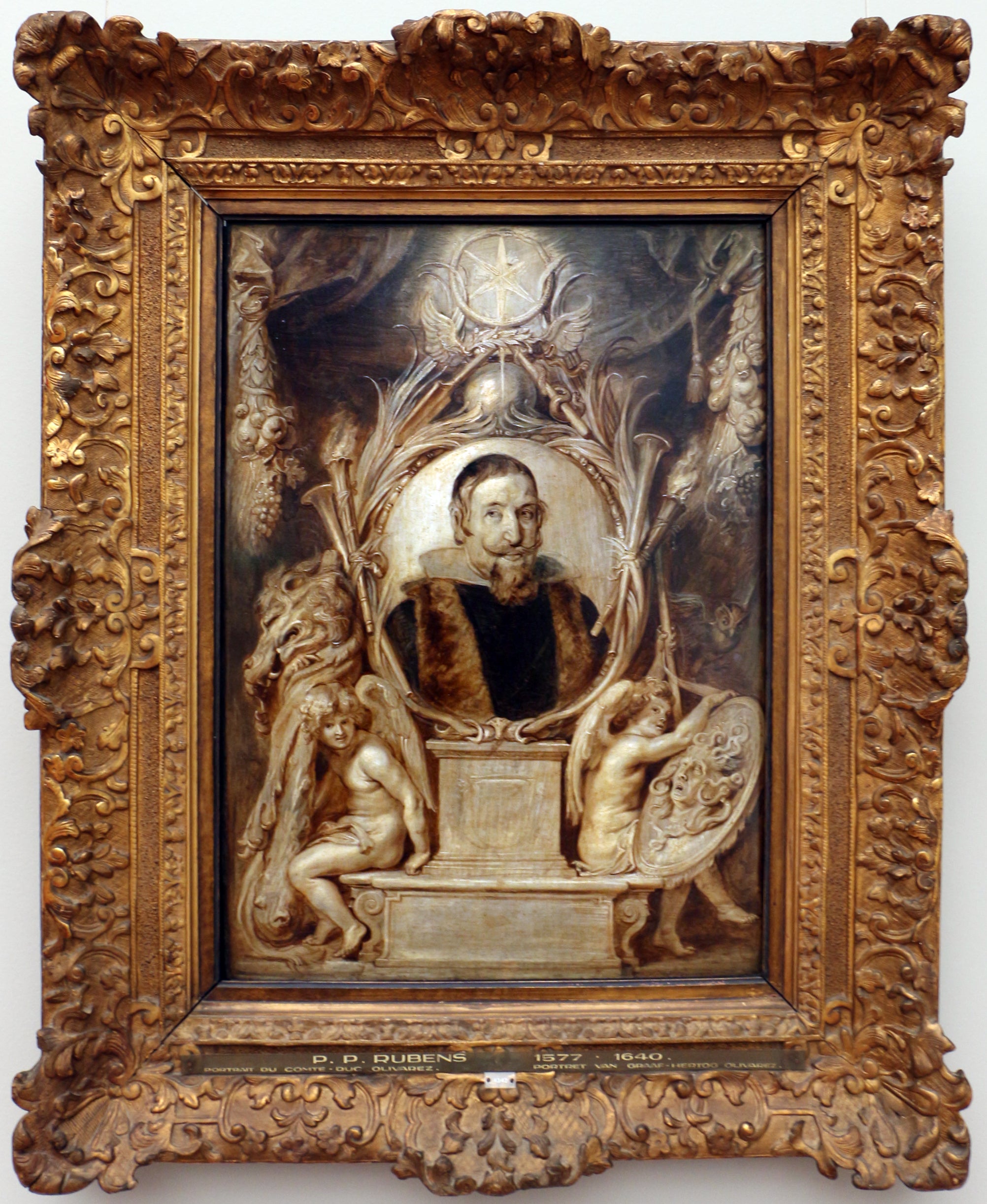 Portrait de Don Gasparo de Guzmàn y Pimentel, comte-duc d'Olivares, duc de San Lucar de Barrameda (1587-1645) - Peter Paul Rubens