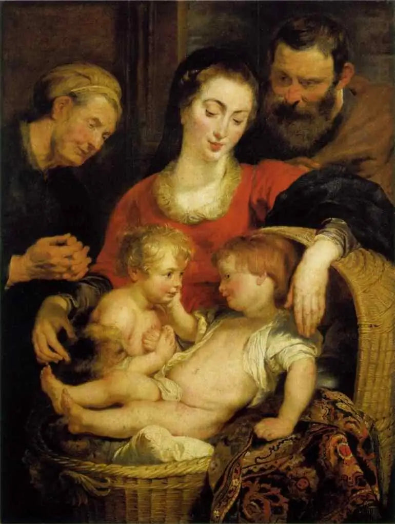 A Madona da Cesta - Peter Paul Rubens