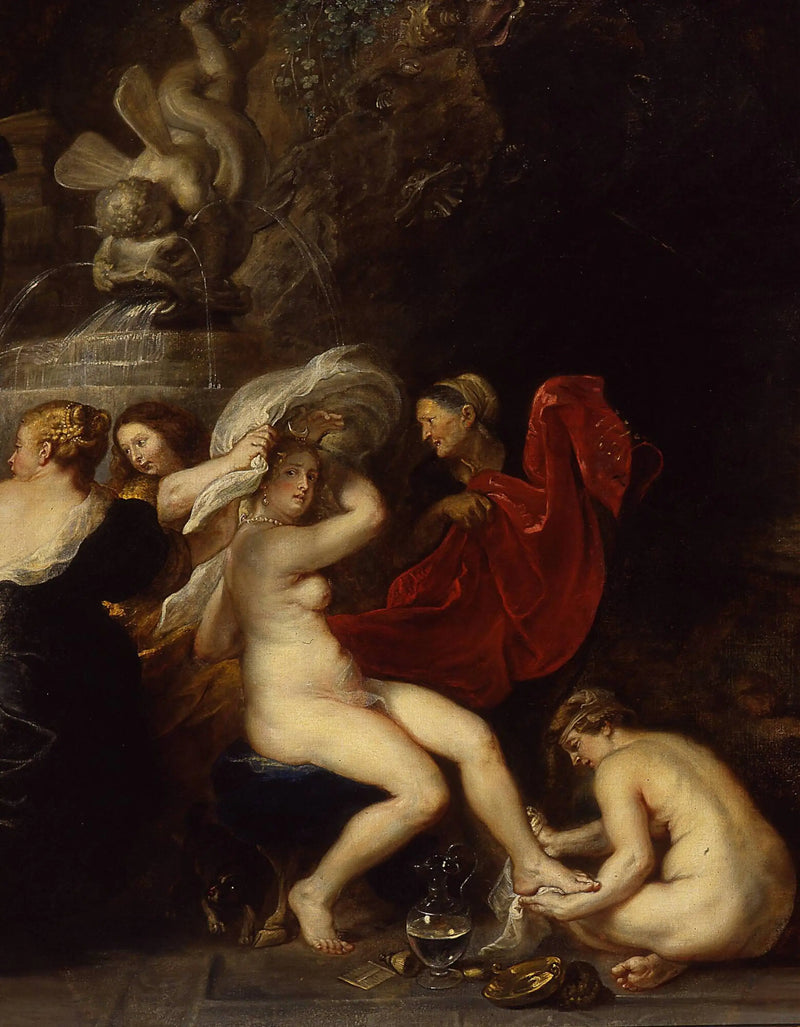 O banho de Diana - Peter Paul Rubens