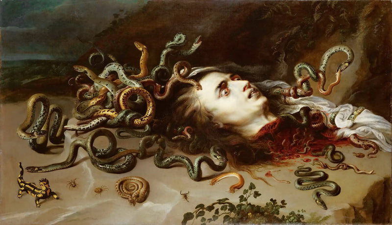Cabeça de Medusa - Peter Paul Rubens