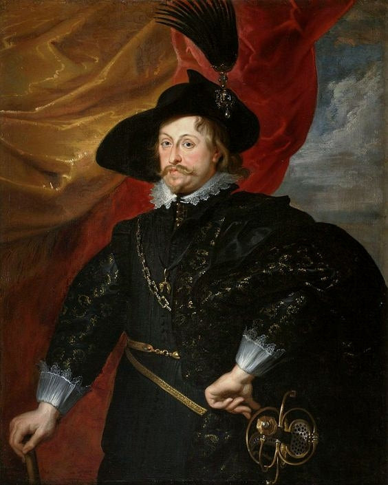 Portrait de Sigismond III Vasa - Peter Paul Rubens