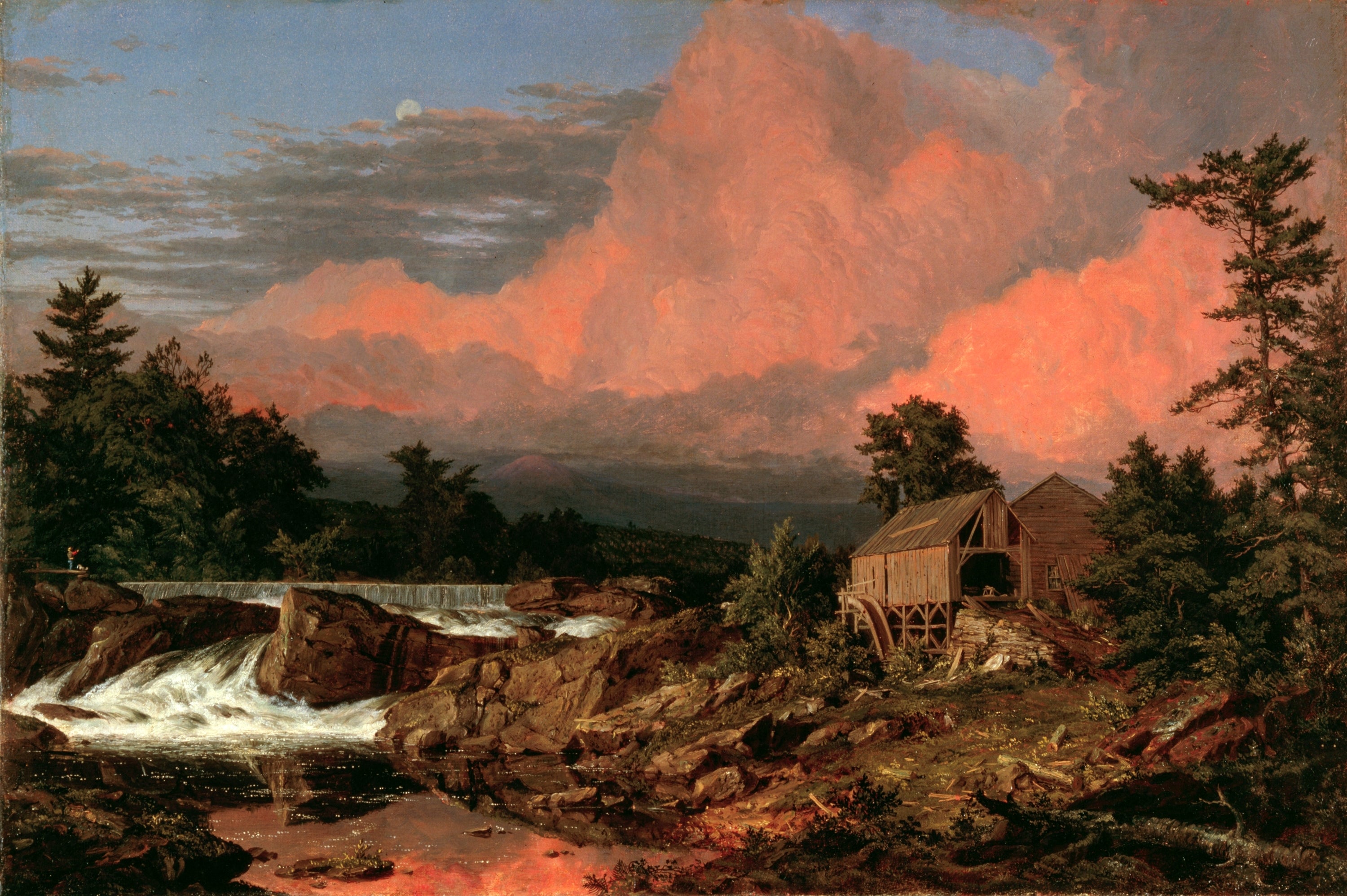 Rutland Falls, Vermont - Frederic Edwin Church