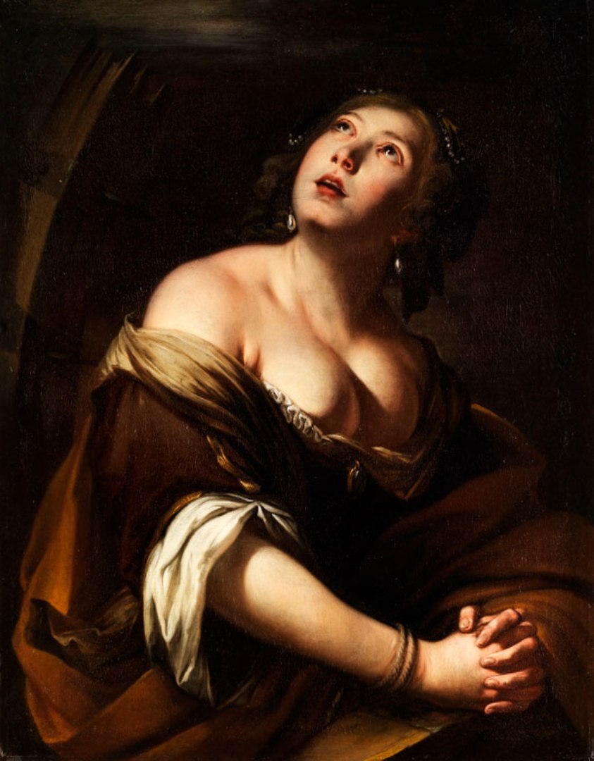 Sainte Catherine d'Alexandrie - Artemisia Gentileschi