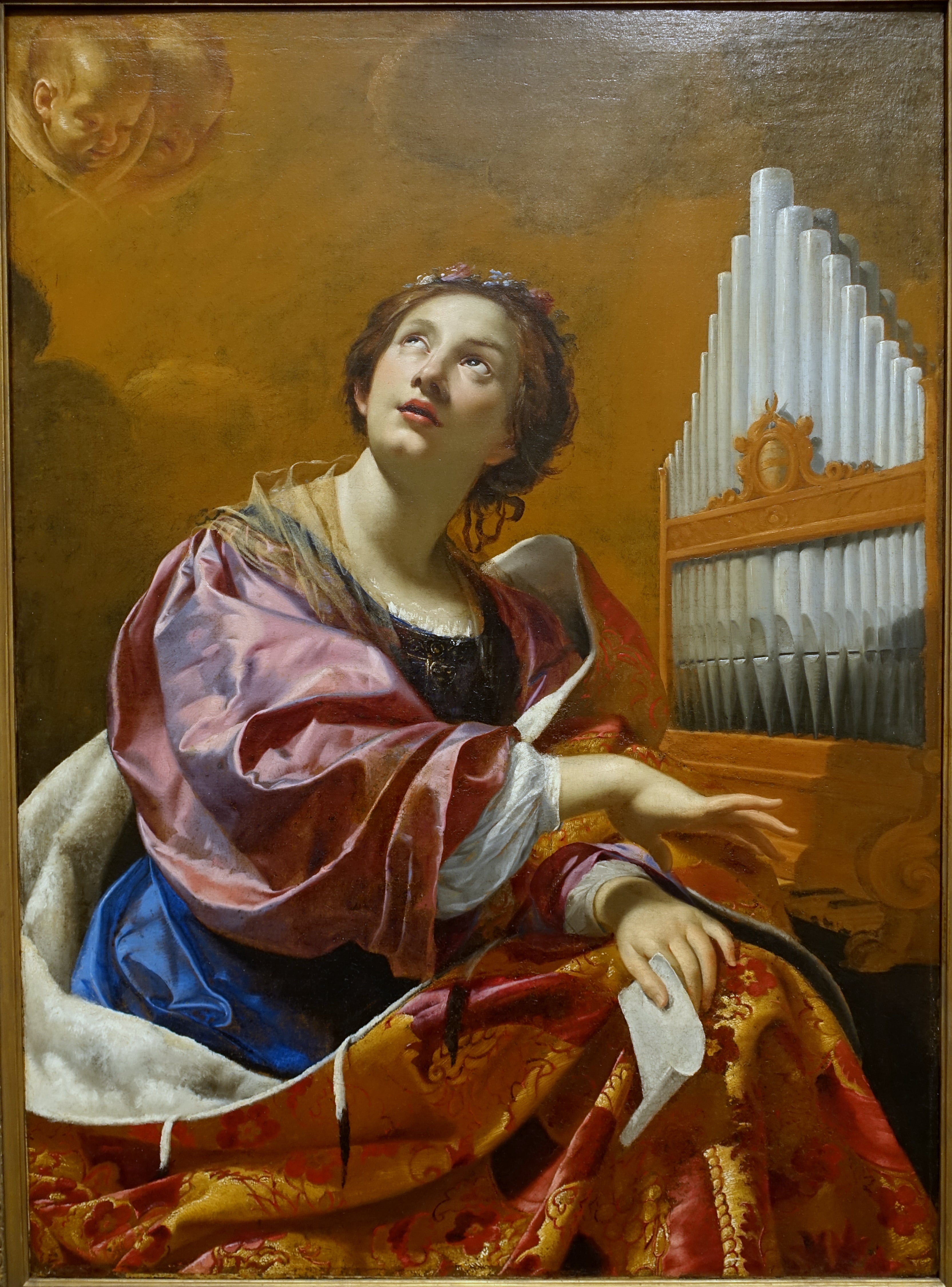 Sainte Cécile - Simon Vouet