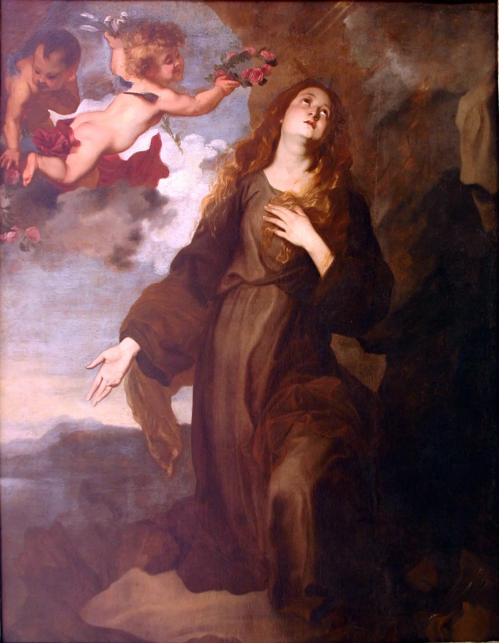 Sainte Rosalie - Antoine van Dyck - Alpha Reproduction