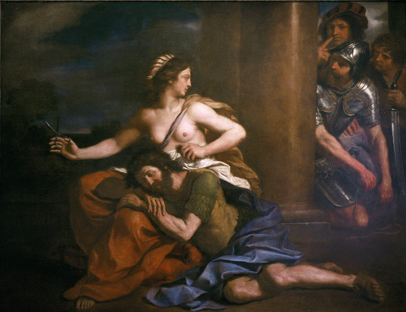 Samson e Dalila - Guercino