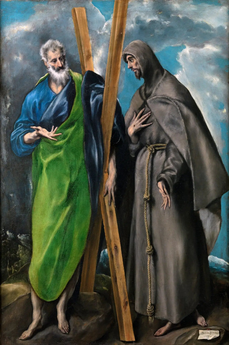 São André e São Francisco - El Greco