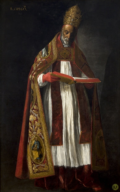 Saint Grégoire - Francisco de Zurbarán