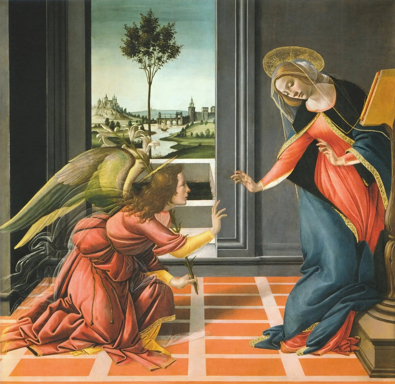 A Anunciação do Cestello - Sandro Botticelli