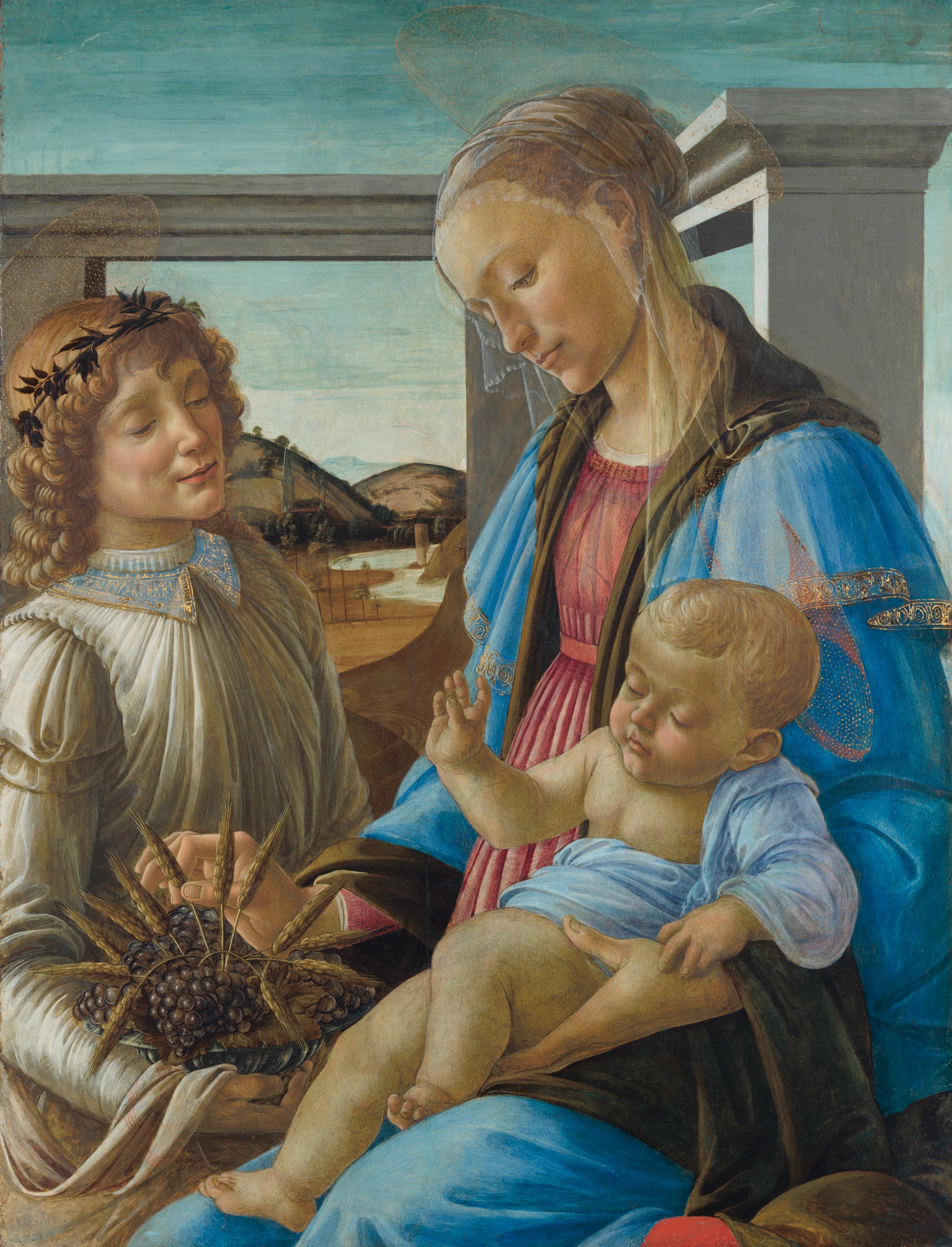 A Madona da Eucaristia - Sandro Botticelli