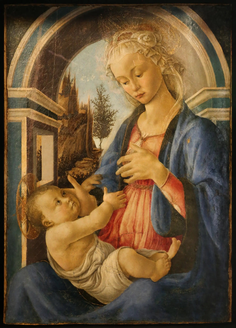 A Virgem com o Menino - Filippino Lippi
