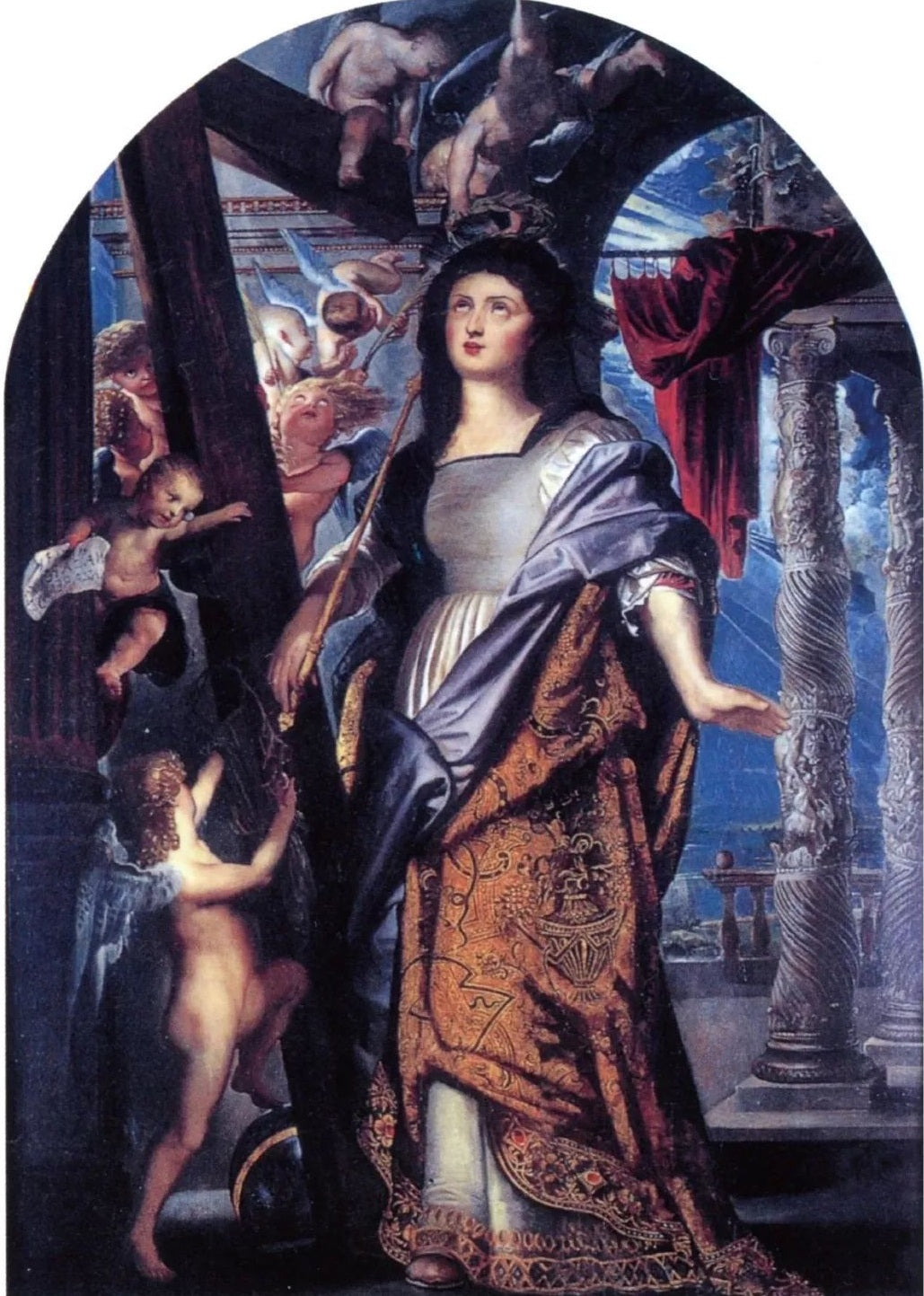 A Invenção da Verdadeira Cruz - Peter Paul Rubens