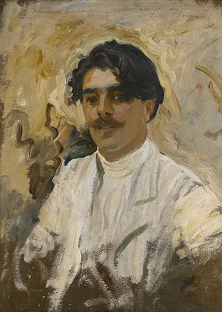 Reproduction du tableau « Francisco Bernareggi - John Singer Sargent » par Alpha Reproduction en peinture à l’huile
